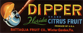 Battaglia Fruit Label